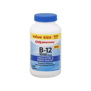 CVS Vitamin B-12 1000 mcg Tablets Value Size