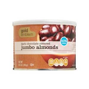 CVS Gold Emblem Dark Chocolate Covered Jumbo Almonds