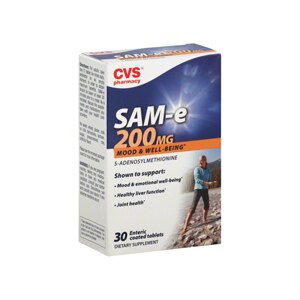 CVS SAM-e Mood & Well Being Enteric Coated Tablets 200 mg