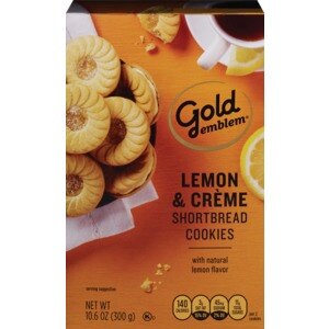 CVS Gold Emblem Absolutely Divine Lemon Creme Shortbread Cookies