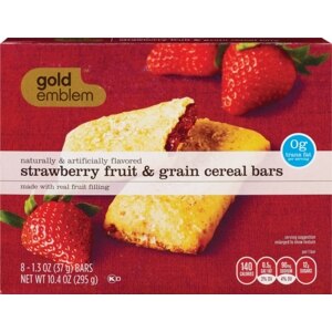 CVS Gold Emblem Strawberry Fruit & Grain Cereal Bars