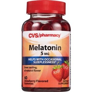 CVS Great Tasting Melatonin Gummy Sleep Aid Strawberry