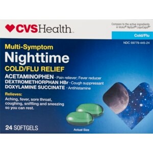 CVS Multi-Symptom Nighttime Cold/Flu Relief Softgels