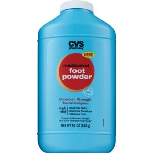 CVS Medicated Foot Powder, Maximum Strength Topical Analgesic
