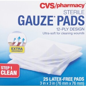 CVS Sterile Latex-Free Gauze Pads 3 in x 3 in