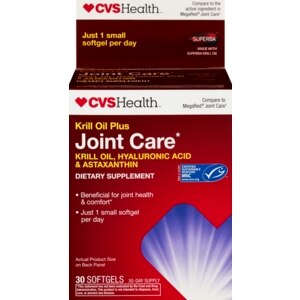 CVS Krill Oil Plus Joint Care Softgels