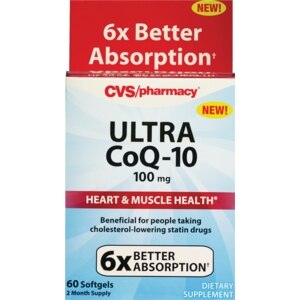 CVS Ultra CoQ-10 Softgels, 100mg