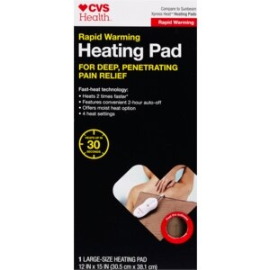 CVS Rapid Warming Heating Pad