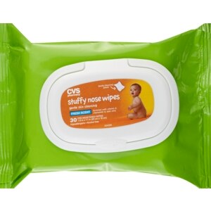 CVS Stuffy Nose Wipes Gentle Skin Cleansing, Fresh Scent