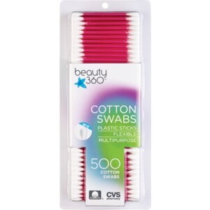 CVS Cotton Swabs, Pink