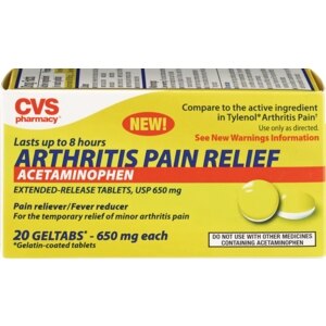 CVS Arthritis Pain Relief Extended-Release Geltabs