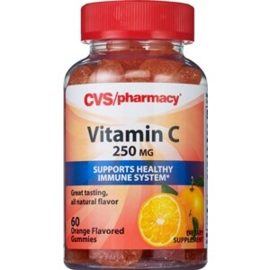 CVS Vitamin C Orange Flavored Gummies 250 mg