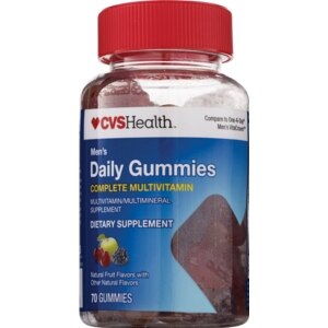CVS Men's Daily Complete Multivitamin Gummies, Fruit Flavors