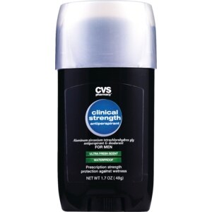 CVS Clinical Strength Waterproof Antiperspirant & Deodorant For Men, Ultra Fresh Scent