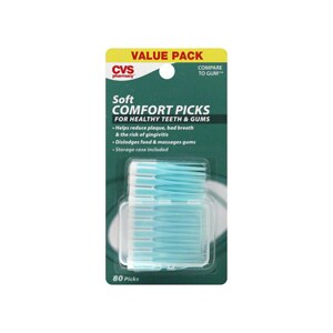 CVS Value Pack Soft Comfort Picks for Healthy Teeth & Gums
