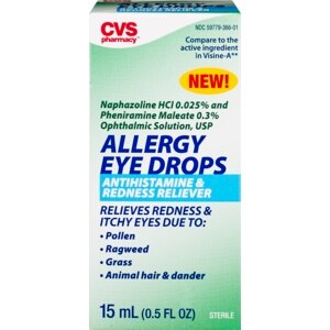 CVS Allergy Eye Drops, Antihistamine & Redness Reliever