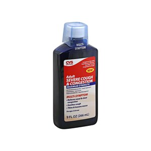 CVS Adult Severe Cough & Congestion Maxium Strength Multi-Symptom