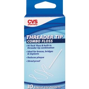 CVS Threader-Tip Combo Floss