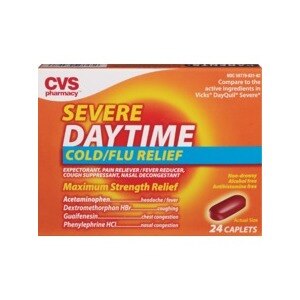 CVS Severe Daytime Cold and Flu Relief Caplets