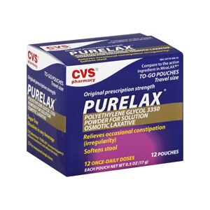 CVS Original Prescription Strength Purelax Pouches