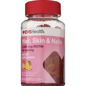 CVS Hair, Skin & Nails 2,500mcg Biotin Gummies