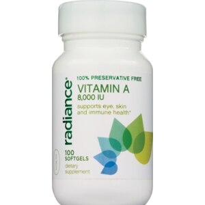 Radiance Vitamin A Softgels, 8000IU