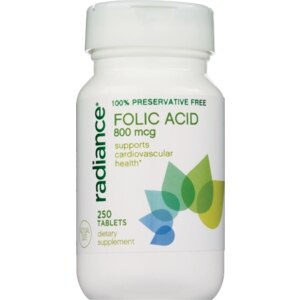Radiance Folic Acid Tablets, 800mcg