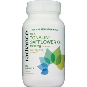 Radiance CLA Tonalin Safflower Oil Softgels, 1000mg
