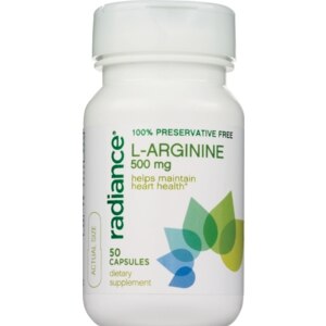 Radiance L-Arginine Capsules, 500mg