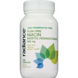 Radiance Niacin Flush Free Capsules, 500mg