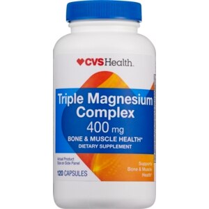 CVS Triple Magnesium Complex 400mg Capsules