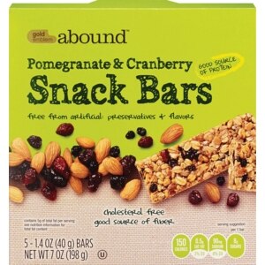 CVS Gold Emblem Abound Pomegranate & Cranberry Snack Bars
