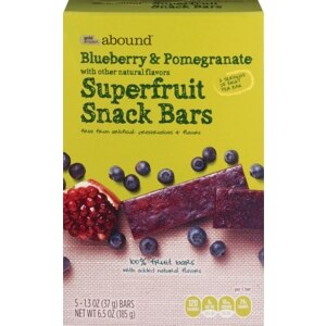 CVS Gold Emblem Abound Blueberry & Pomegranate Superfruit Snack Bars, 5 Bars