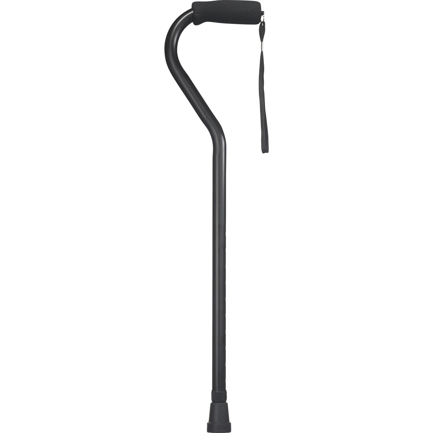 CVS Offset Grip Gel Handle Cane, Brown Swirl