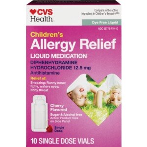 Children S Wal Dryl Allergy Dosage Chart By Weight