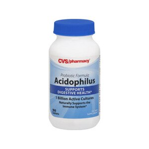 CVS Digestive Probiotic Formula Acidophilus Tablets
