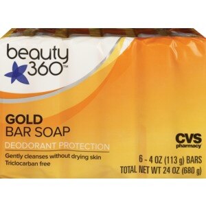 Beauty 360 Gold Bar Soap Deodorant Protection