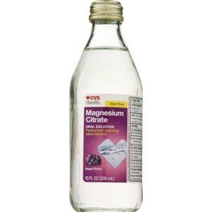 CVS Magnesium Citrate Oral Solution Grape Flavor