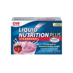 CVS Liquid Nutrition Plus 6-Pack 8-Ounce Cans Strawberry