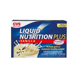 CVS Liquid Nutrition Plus 6-Pack 8-Ounce Cans Vanilla
