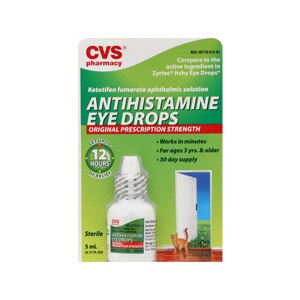 CVS Antihistamine Eye Drops Original Prescription Strength