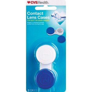 CVS Contact Lens Case Deluxe 2 Pack