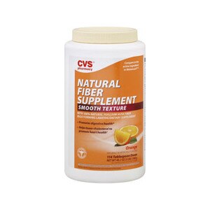 CVS Smooth Texture Natural Fiber Supplement Orange