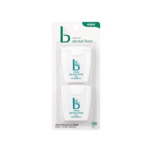 Just The Basics Waxed Dental Floss Mint