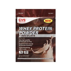 CVS Whey Protein Powder Drink Mix Chocolate