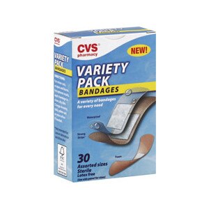 CVS Variety Pack Bandages Assorted Sizes