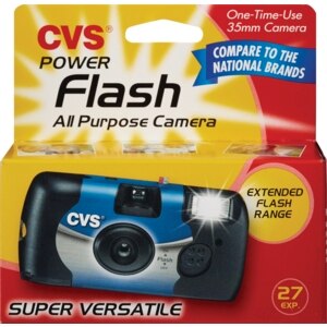 CVS One-Time-Use Camera Power Flash 27 Exposures