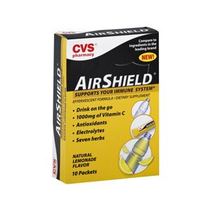CVS AirShield Effervescent Formula Tablets Lemonade Flavor