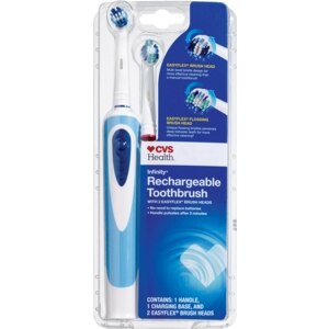 CVS Rechargeable Oscillating Toothbrush for Cleaner Teeth