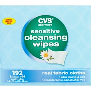CVS Cleansing Wipes Unscented